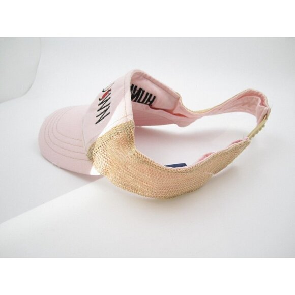 Hunker Down Hurricane Embroidered Adjustable Sun Visor Hat (A) - Picture 2 of 6